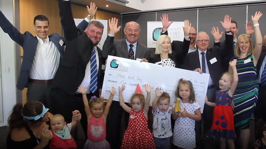 Hear And Say Receives A Grant For $500k From Hand Heart Pocket